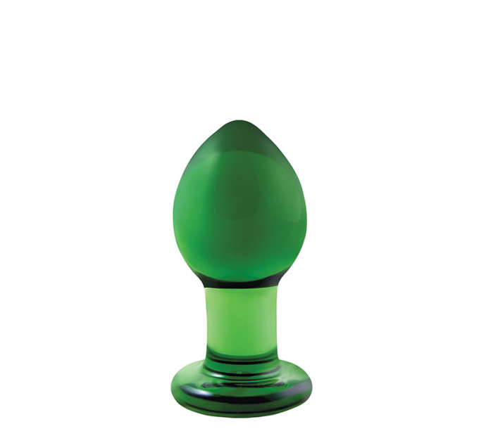 Стеклянная пробка NS Novelties CRYSTAL MEDIUM GREEN
