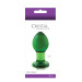 Стеклянная пробка NS Novelties CRYSTAL MEDIUM GREEN