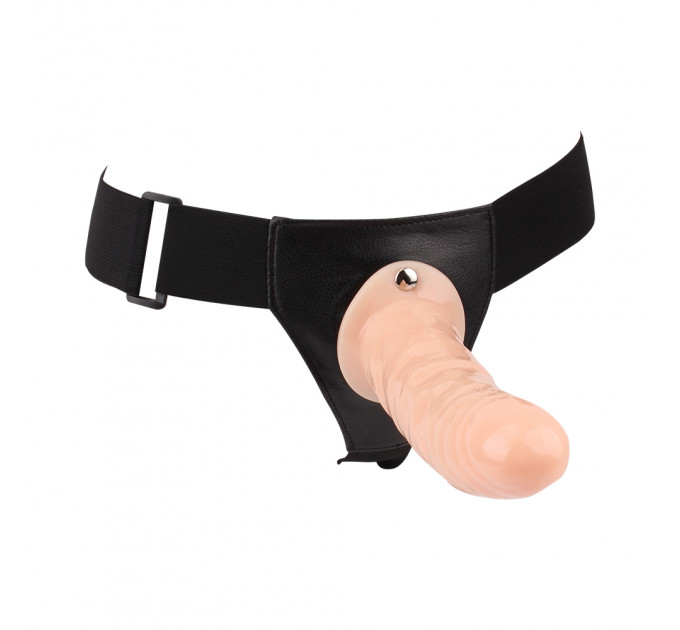 Страпон-фаллопротез без вібрації Hi-Basic Vibrating Flesh Strap 