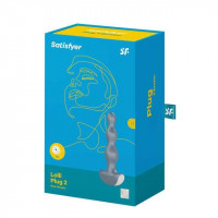 Анальна пробка з вібрацією Satisfyer Lolli-Plug 2 сіра