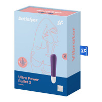 Віброкуля для цілеспрямованої стимуляції Satisfyer Ultra Power Bullet 2 фіолетова