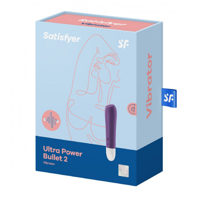 T360170 Вибропуля для целенаправленной стимуляции Satisfyer Ultra Power Bullet 2 Violet