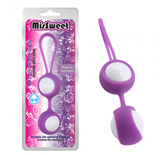 Вагинальные шарики Chisa MisSweet фиолетовые