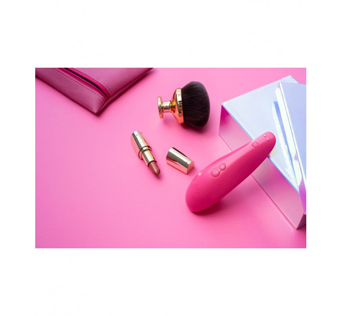 Вакуумный клиторальный стимулятор WOMANIZER Muse Pink Rose