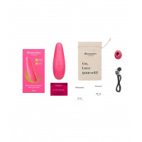 Вакуумний кліторальний стимулятор WOMANIZER Muse Pink Rose
