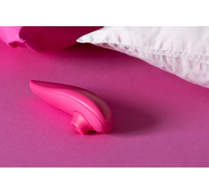 Вакуумный клиторальный стимулятор WOMANIZER Muse Pink Rose