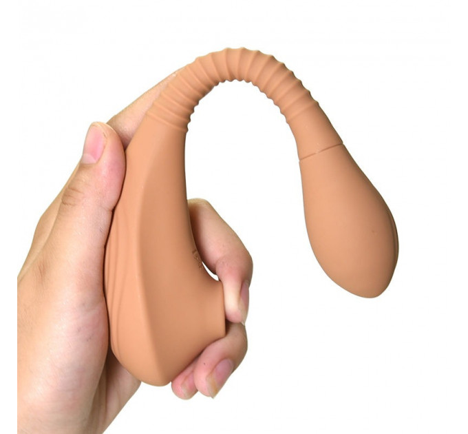 Вакуумный стимулятор для клитор Sweet Em Velvet Lure коричневый USB