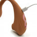 Вакуумный стимулятор для клитор Sweet Em Velvet Lure коричневый USB