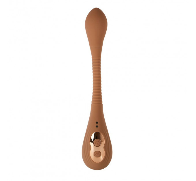 Вакуумный стимулятор для клитор Sweet Em Velvet Lure коричневый USB