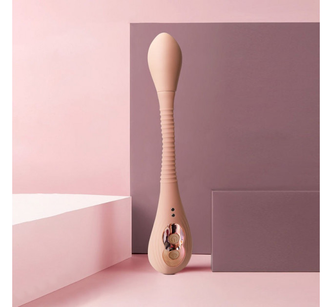 Вакуумный стимулятор для клитор Sweet Em Velvet Lure коричневый USB