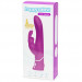 Вибратор кролик с поступательными движениям Happy Rabbit Curve Thrusting