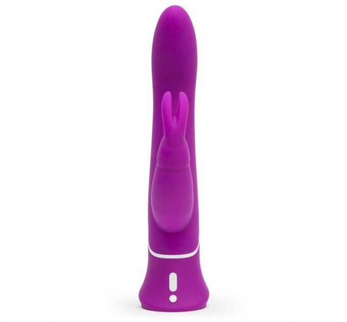 Вибратор кролик с поступательными движениям Happy Rabbit Curve Thrusting