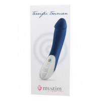 Вібромасажер MYSTIM Terrific Truman Vibrator з кейсом, синій