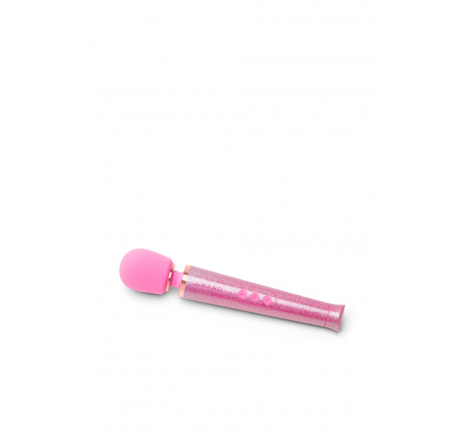 Вибратор микрофон Le Wand ALL THAT GLIMMERS SET, блестящий розовый