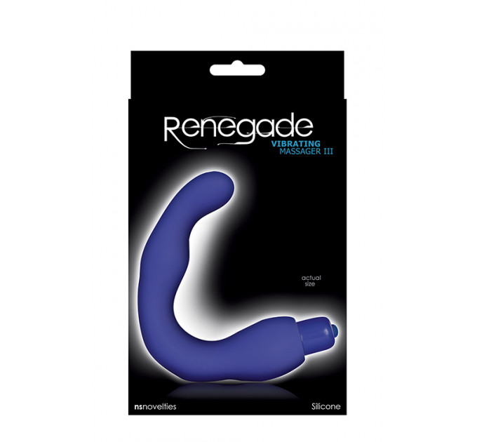Вібромасажер простати RENEGADE VIBRATING MASSAGER III BLUE