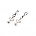 Зажимы на соски CHISA Senuelo Heart Echo Nipple Clamps с колокольчиками