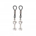 Зажимы на соски CHISA Senuelo Heart Echo Nipple Clamps с колокольчиками