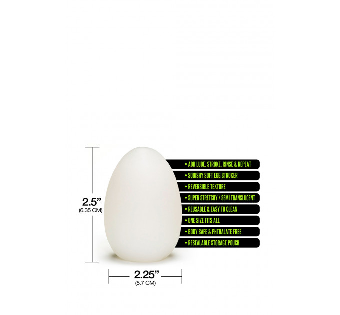 МАСТУРБАТОР ЯЙЦО HAPPY ENDING RINSE AND REPEAT WHACK PACK EGG