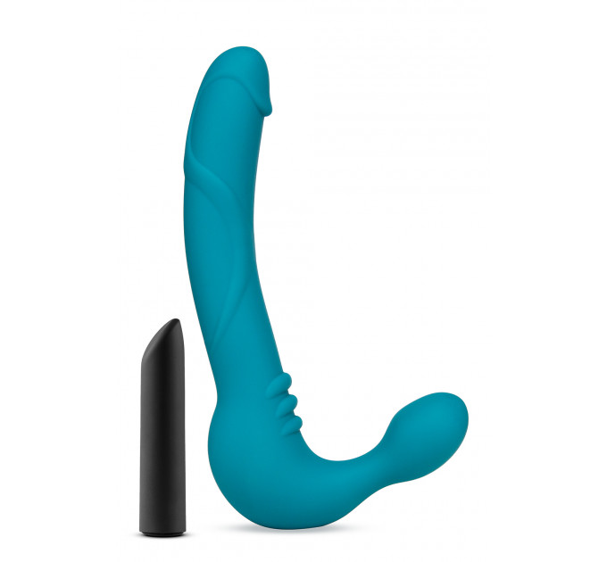 Вібростимулятор TEMPTASIA LUNA STRAPLESS SILICONE DILDO