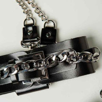Набір нашийник наручники Silver With Chain