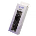 F61423 Плетка из экокожи и замши ромб FLOGGER BLACK/RED