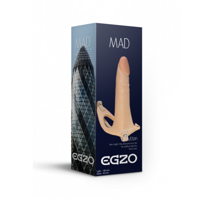 Фаллопротез поясной EGZO 18см*4см
