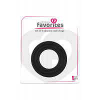 Набір ерекційних кілець ALL TIME FAVORITES COCKRINGS