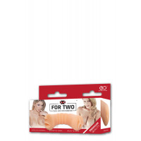 Двосторонній мастурбатор XXX FOR TWO DUAL SIDE MASTURBATOR FLESH