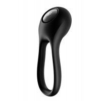 Ерекційне віброкільце Satisfyer Majestic Duo, чорний