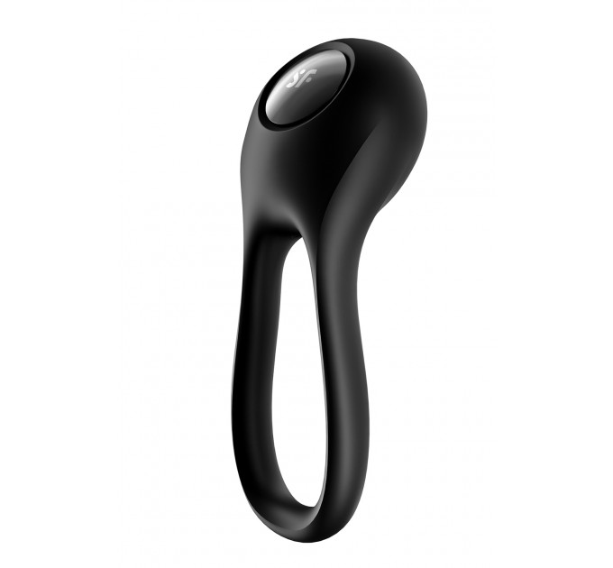 Ерекційне віброкільце Satisfyer Majestic Duo, чорний