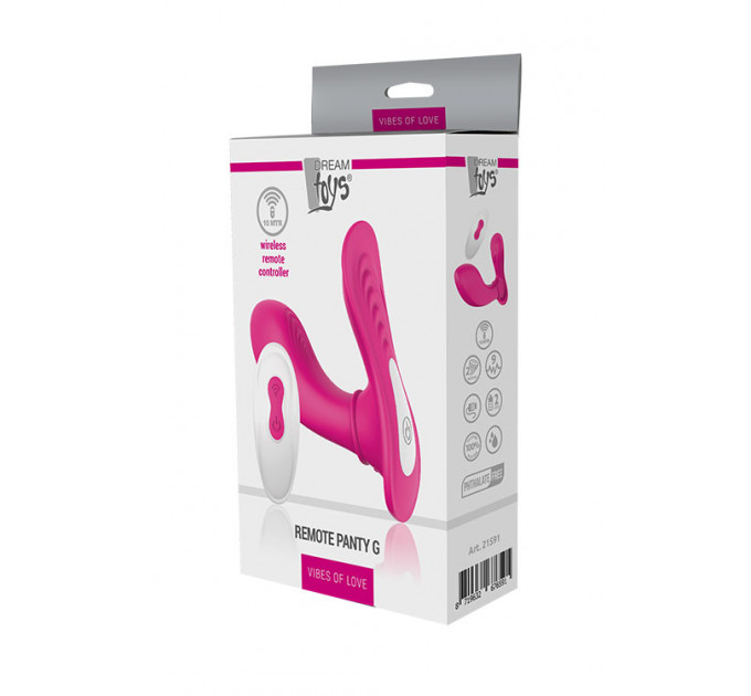Стимулятор для точки G VIBES OF LOVE REMOTE PANTY G MAGENTA