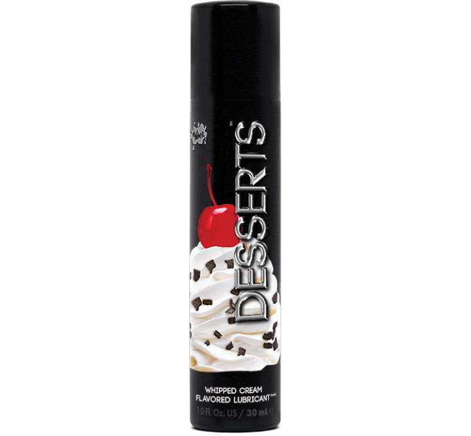 Съедобный лубрикант WET Whipped Cream (со вкусом взбитых сливок), 30 мл