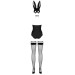 Костюм зайчика черный Obsessive Bunny costume S/M
