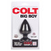 Анальная пробка California Exotic Colt Big Boy, черный, L