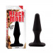 Анальна пробка Chisa Black Mont, чорна