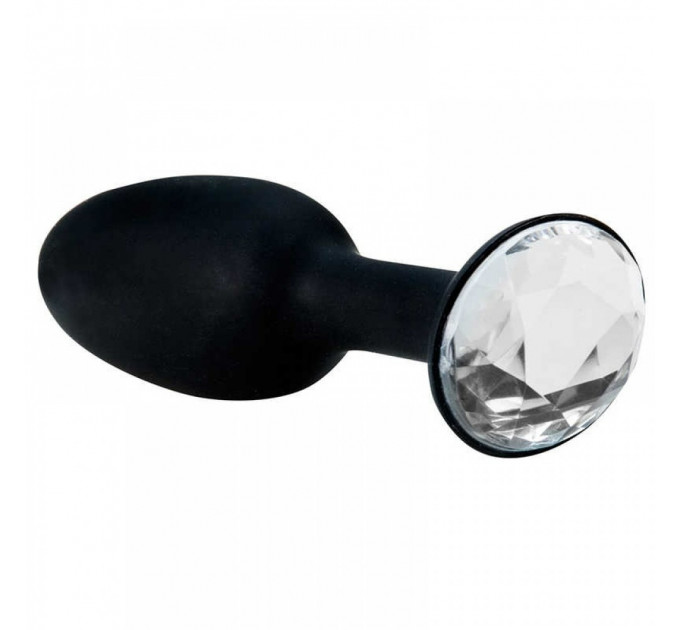 Анальна пробка CRYSTAL AMULET SILICONE BUTT PLUG LARGE
