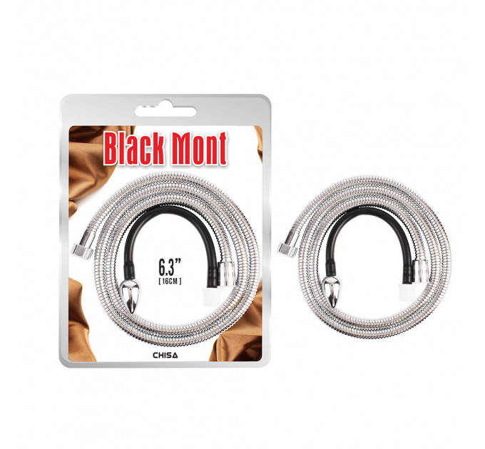 Анальный душ Chisa Black Mont Anal Deep Shower с насадкой в виде анальной пробки