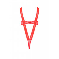 Боді з відкритими грудьми KYOUKA BODY red S/M - Passion