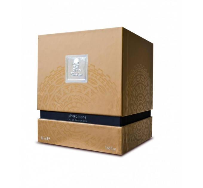 Духи із феромонами чоловічі SHIATSU Pheromone Fragrance men grey 50 ml