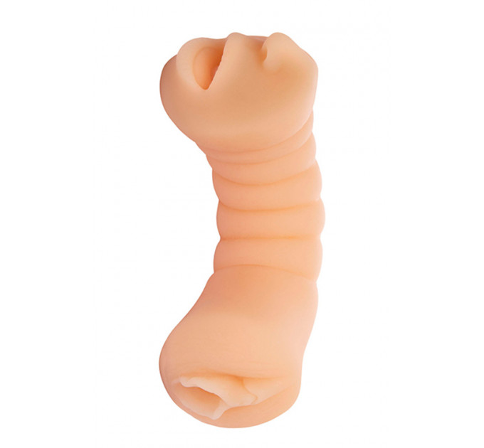 Двухсторонний мастурбатор XXX FOR TWO DUAL SIDE MASTURBATOR FLESH