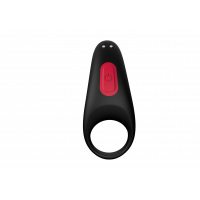 Ерекційне віброкільце з пультом управління RINGS OF LOVE REMOTE COCKRING BLACK