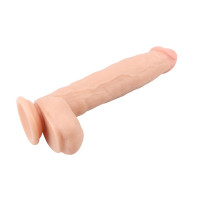 Фаллоимитатор на присоске Chisa Ballsy Super Cock 12.4, бежевый