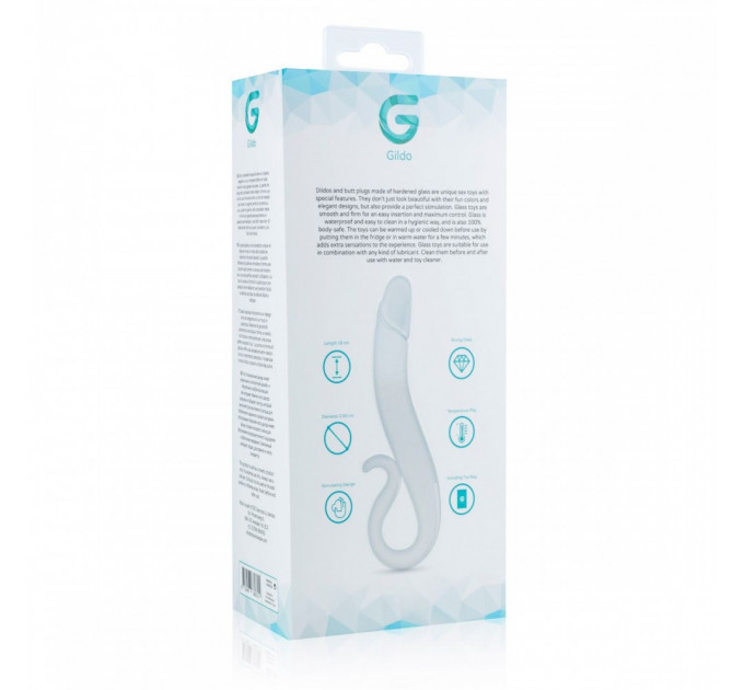 Фаллоимитатор стекло Gildo Glass Dildo No.14