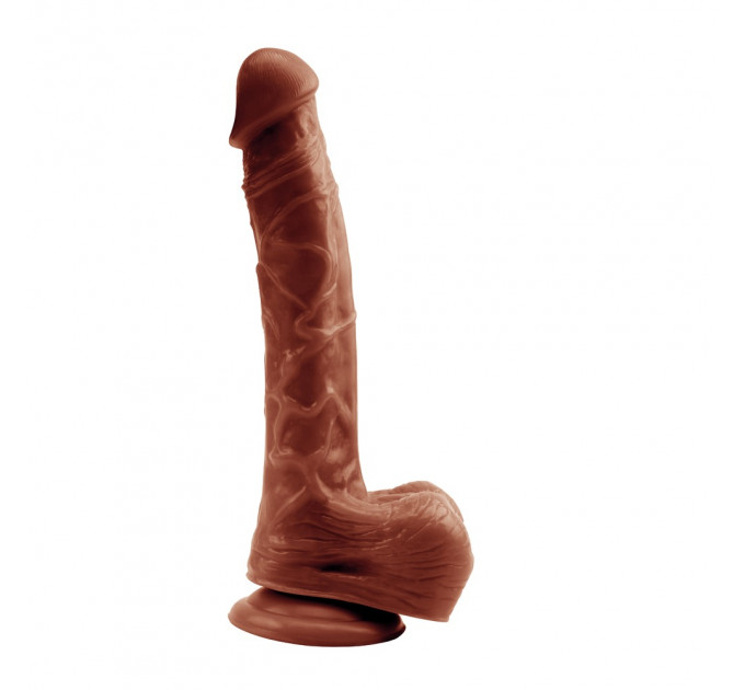 Фаллоимитатор реалистик Chisa Leviathan Penis - Brown-Rubicon 24*4.5 см