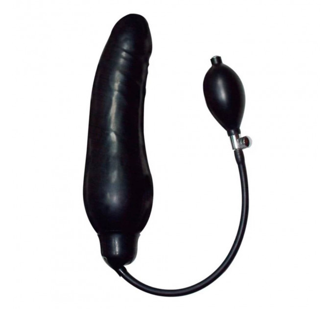 Фаллоимитатор с накачкой реалистичный You2Toys черный, 23 х 4 см