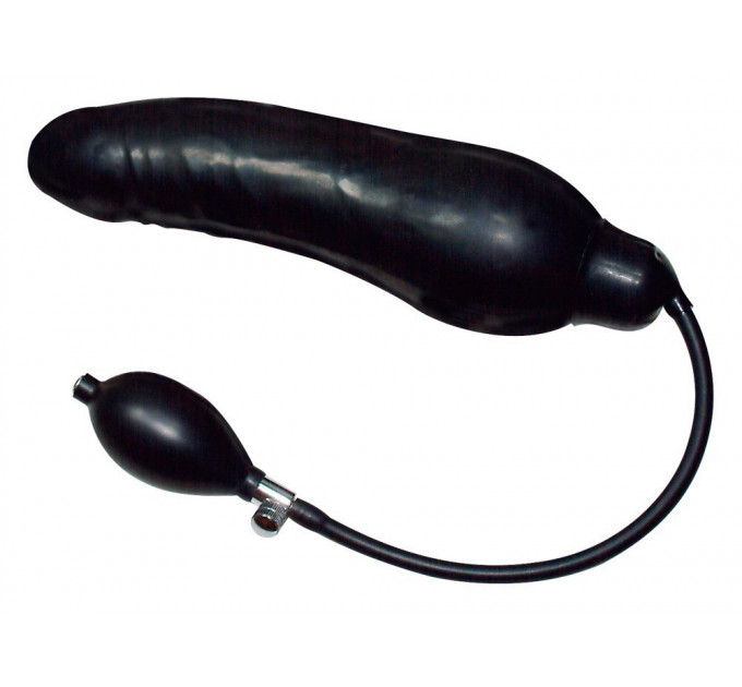 Фаллоимитатор с накачкой реалистичный You2Toys черный, 23 х 4 см