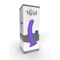 Фаллоимитатор страпон на присоске ToyJoy Get Real Silicone Harness Dong фиолетовый, S
