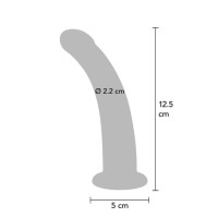 Фаллоимитатор страпон на присоске ToyJoy Get Real Silicone Harness Dong фиолетовый, S