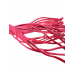 Флоггер DS Fetish Leather flogger red suede leather