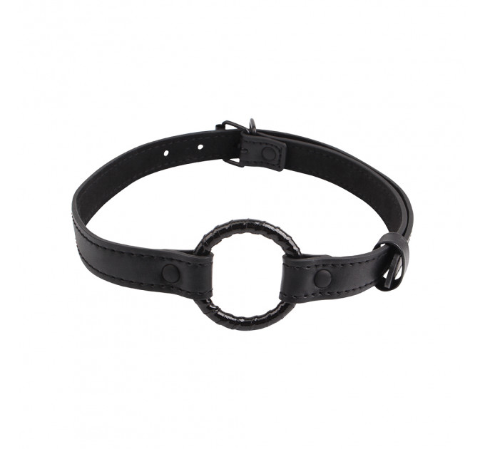 Кляп-кольцо Chisa Fierce Euphoria O-Ring Gag, черный